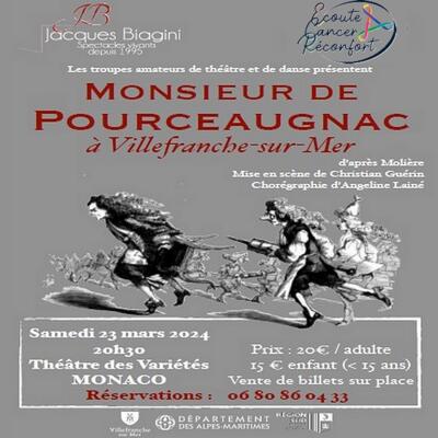 Theatre - "Monsieur de Pourceaugnac - Molière"
