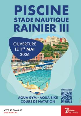 Ouverture Stade Nautique Rainier III