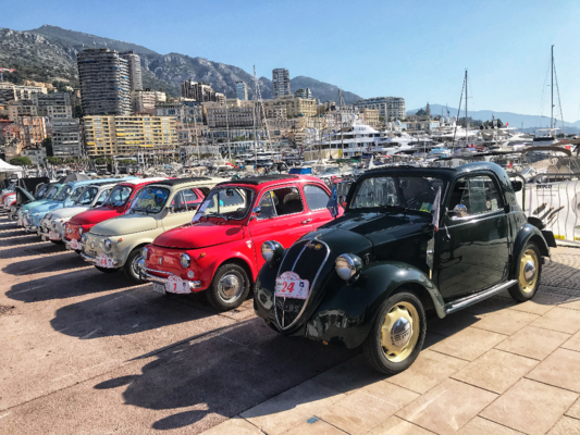 5th International Gathering of Historic Fiat 500 of Monaco
