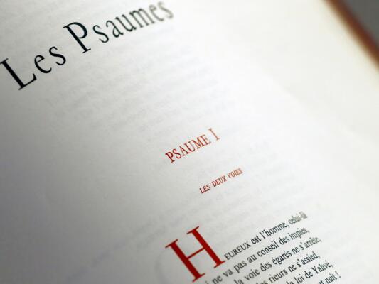 « Chanter les psaumes »