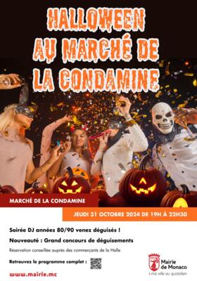 Animation - "Halloween au Marché de La Condamine"