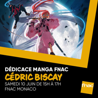 Book Signing - "Cédric Biscay"