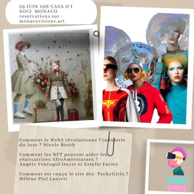 Conference - "TechyGirls, the women's collective created by MonacoVisions"