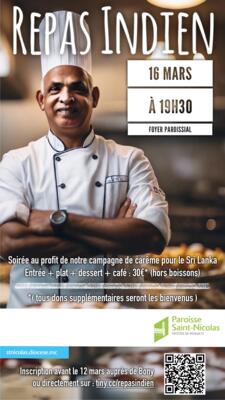 Repas indien