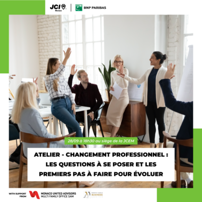 Workshop - Cambio di carriera: le domande da porsi e i primi passi da fare per andare avanti