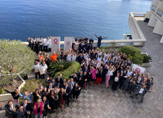 Pink October at the Fairmont Monte Carlo