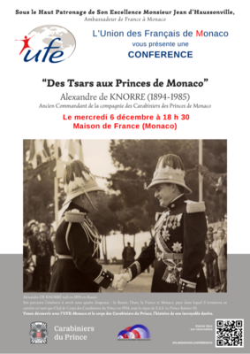 L’incroyable destin de l’Officier Alexandre de Knorré