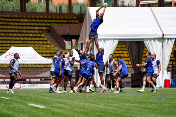 XV de France team training