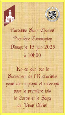 Première Communion