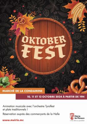 Event - "Oktoberfest at La Condamine Market"