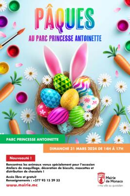 Animation - "Pâques au Parc Princesse Antoinette"